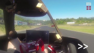 DTU Autonomous Ecocar First Test At Roskilde Racing Centre