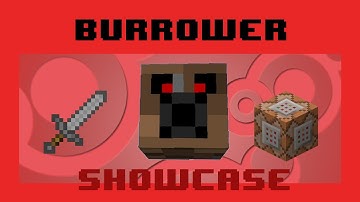 Burrower Custom Mob - One Command