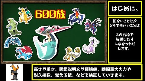 勝ち組600族 と 負け組600族 の歴史について ポケモン剣盾 Mp3