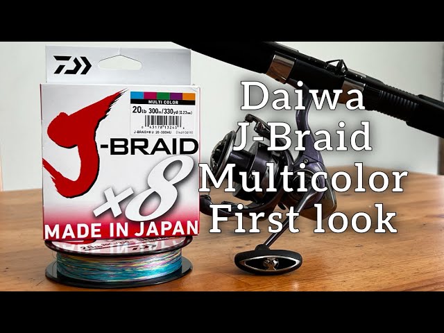 Daiwa J-Braid Multicolor 