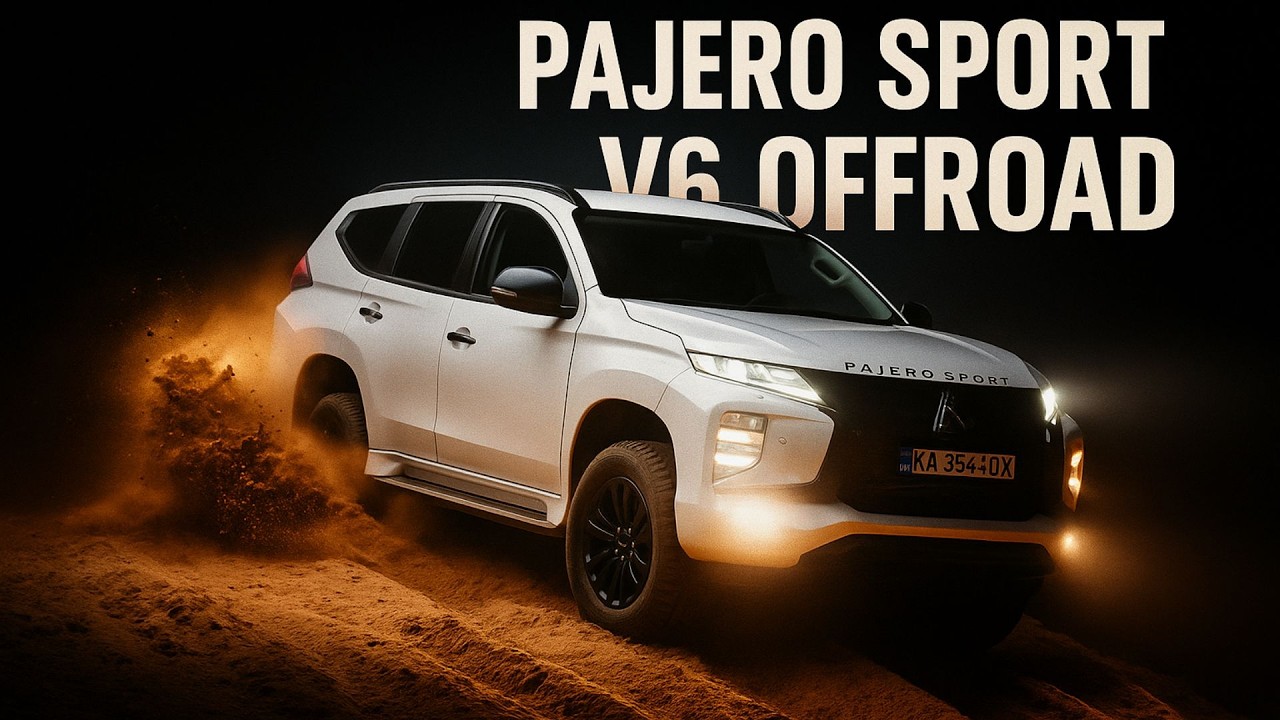 Mitsubishi Pajero Sport V6 — справжній рамний звір за $42 000! Тест по пісках “Африки”