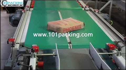 Double reverse belt driven type bag direction changing conveyor customized conveyor