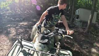 Back up trailer