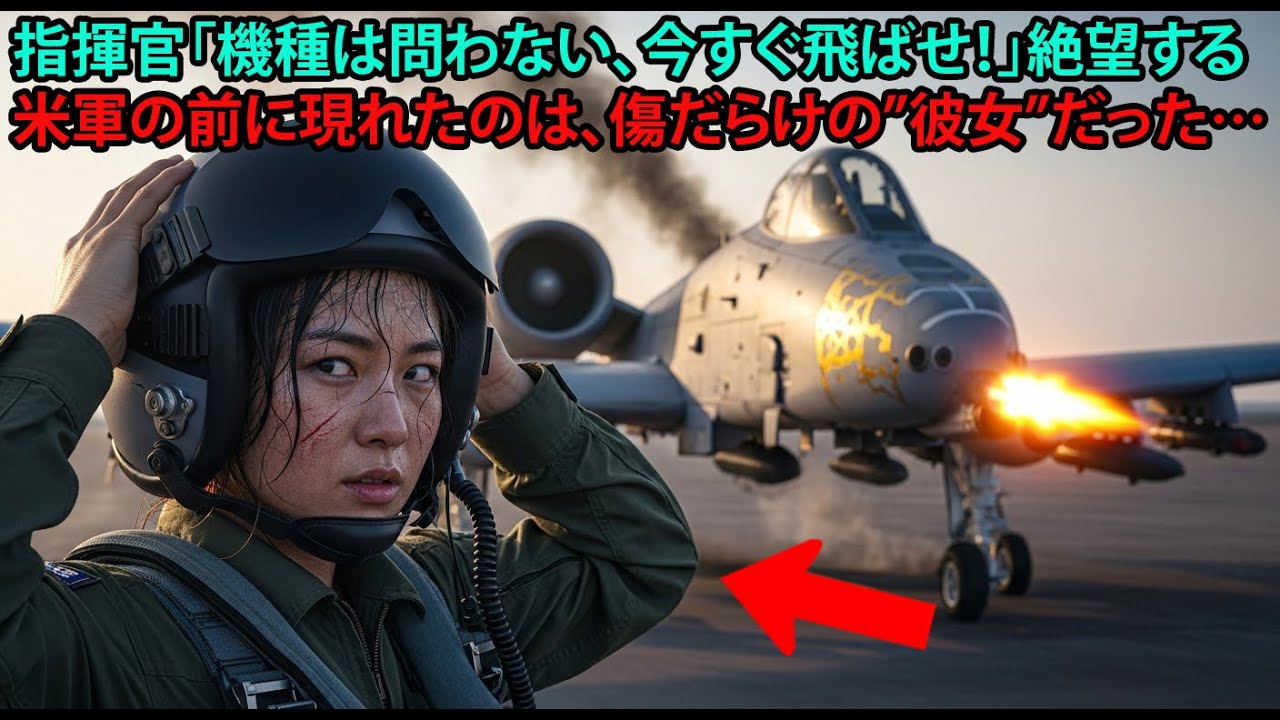 「機種は何でもいい、すぐ飛ばせ！」絶望的な戦場に現れたのは、たった一機のボロボロなA-10だった…