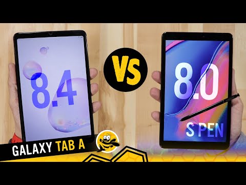 Samsung Galaxy Tab A 8.4 (2020) vs. the Galaxy Tab A 8.0 with S Pen (2019)