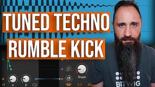 How to make a Tuned Techno Rumble Kick in Bitwig screenshot 3