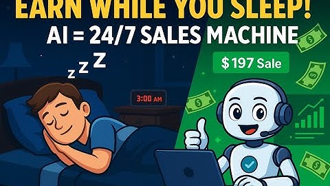 AI That Sells For You While You Sleep -24/7 automated income
