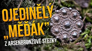 Ojedinělý měďák z arsenbronzové stezky nalezený detektorem