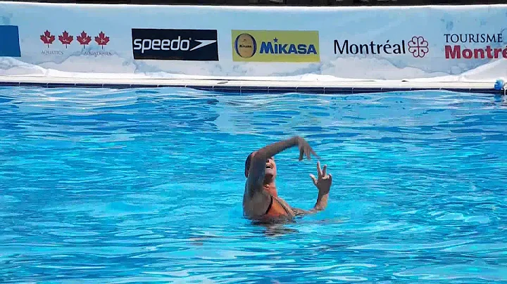 Andrea Holland 2014 FINA World Masters