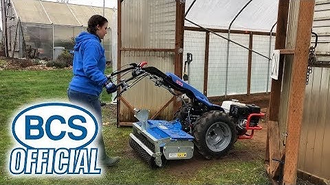 Operation Tips: Model 853 BCS Two-Wheel Tractor and Power Harrow