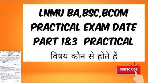 Lnmu Part 1 Exam Date 2021, Lnmu Part 3 Exam Date 2021