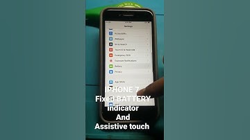 Fixing BATTERY indicator and assistive touch😛😛😛😛