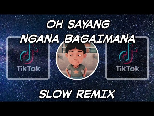 DJ OH SAYANG NGANA BAGAIMANA VIRAL TIKTOK SLOW REMIX class=