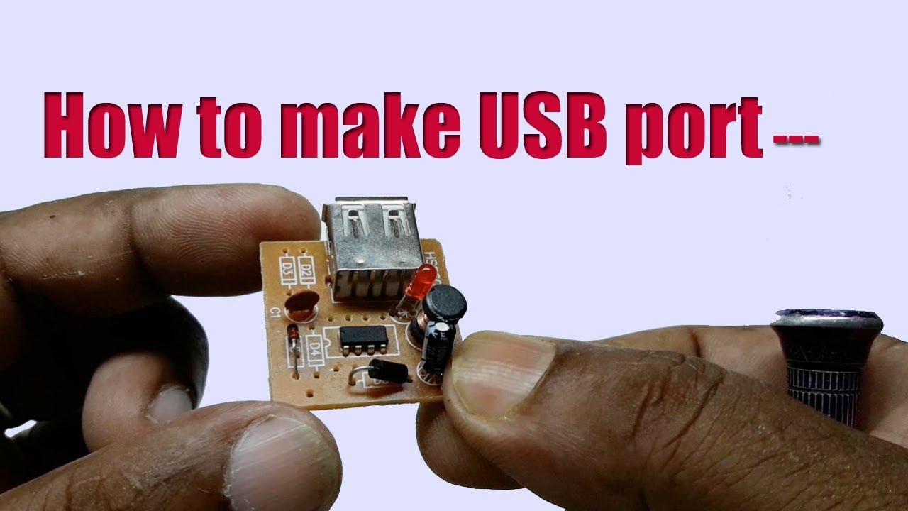How to make USB - Very simple project - YouTube