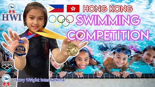 First Swimming Compeion Hong Kong Harry Wright International School How To Swim Backstroke
