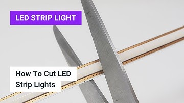 How To Cut LED Strip Lights Professionally
