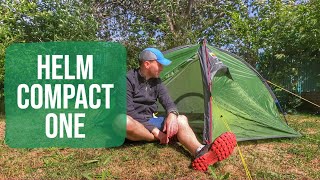 Helm Compact 1 Tent: How NOT To Pitch & My First Impressions