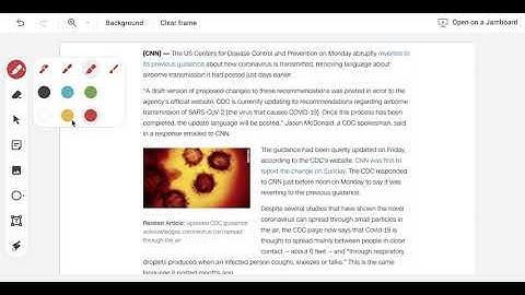 How to Annotate Text in Jam Board Fall 2020