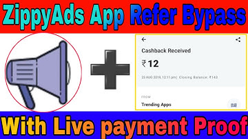 ZippyAds App Refer Bypass, Spin Bypass, Scratch Bypass Script With Live Payment Proof