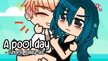 „A pool day" 🏖️ | (short) Jailey vacation skit | The music freaks