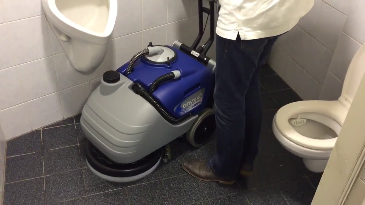 HD Floorpul Onyx 43B - Wendbare schrobmachine ook voor toiletgroepen