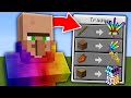 Minecraft Magic Villager ماين كرافت لكن عندي القروي السحري 