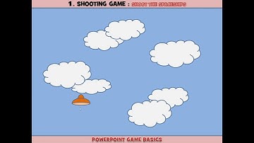 MAKE A BASIC SHOOTING GAME IN POWERPOINT - Shoot the Spaceships