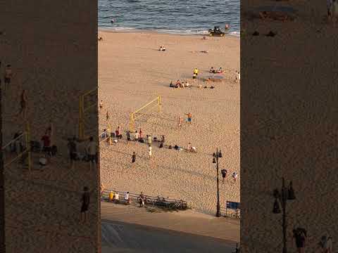 Beach Volleyball Paradise Ocean View New York City Brighton Beach USA Memes Travel