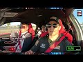Álex Palou takes Will Buxton, James Hinchcliffe & Townsend Bell around the Thermal Club track