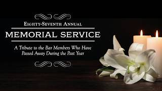 87th Annual Memorial Service