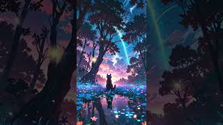 Relaxing piano with ambient nature textures