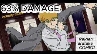Reigen Arataka 63% combo | Jump Showdown (Roblox)