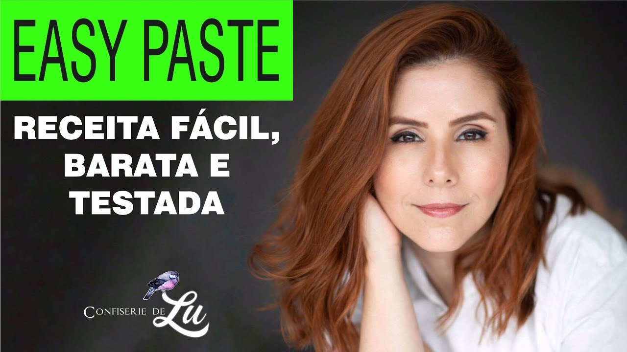 Receita da Easy Paste - Massa para Flores Comestíveis