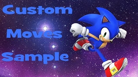 Sonic Custom Moves Sample