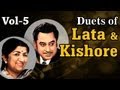 Lata mangeshkar  kishore kumar duets  evergreen romantic bollywood songs  latakishore duets