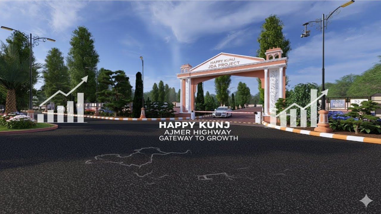 Happy Kunj – Ajmer Highway Near Badke Balaji | Premium Plots in High Growth Area #jaipurrealestate 