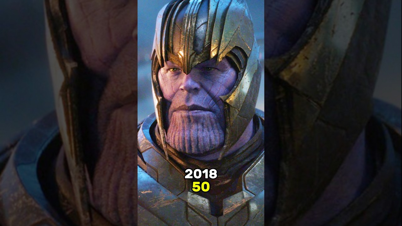 Avengers: Infinity War (2018 vs 2025) 