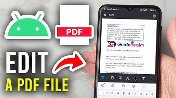 How To Edit PDF File In Android Phone - Step By Step