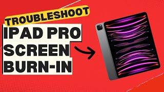 How to Troubleshoot iPad Pro Screen Burn in Issue screenshot 3