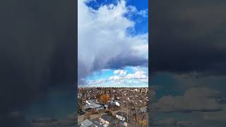 🏙️ Alberta Sky Magic: 22s Hyperlapse ⛈️