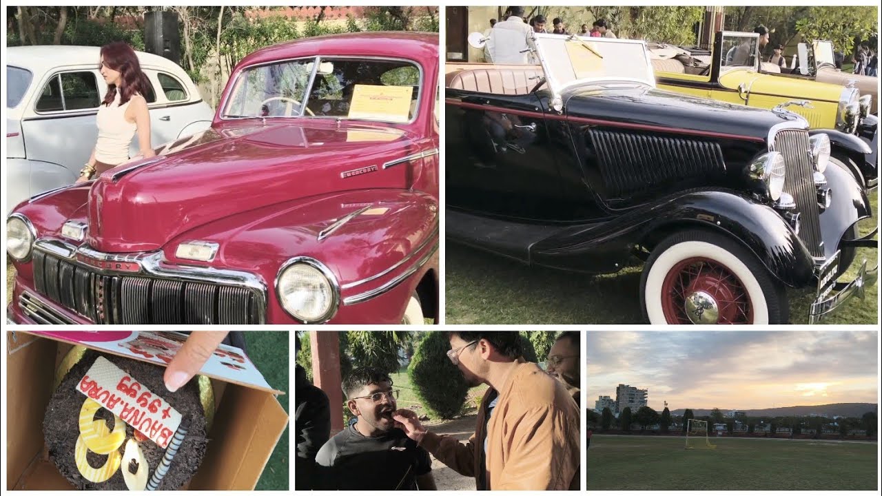 Bhai Ka Birthday 🎂 | Vintage Car Ride 🚗 | Full Masti Vlog