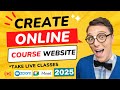 How to Create Online Course Website in WordPress (Create Full Website Within 30 Minutes)