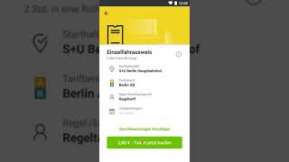 Bedienung Ticket-App - Android screenshot 3