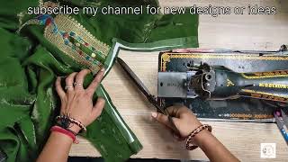 "Heavy Work Wale Suit Ka Gala Kaise Banaye | Work Kate Bina Designer Neck Design"