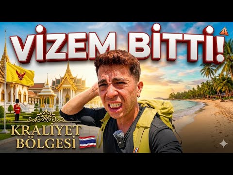 “VİZEM BİTTİ”Kraliyet Bölgesine Geldim | 900 Km Yürüyorum Gün 30 🇹🇭