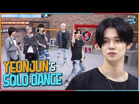 [After School Club] YEONJUN's solo dance (jib ver.) (연준이 솔로 댄스(지미집 버전))