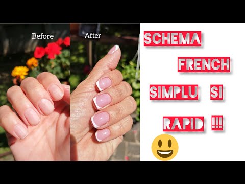 Video: Cum Să Faci Manichiură Franceză Acasă - Tutorial Pas Cu Pas