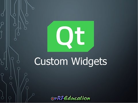 Custom Widget in Qt