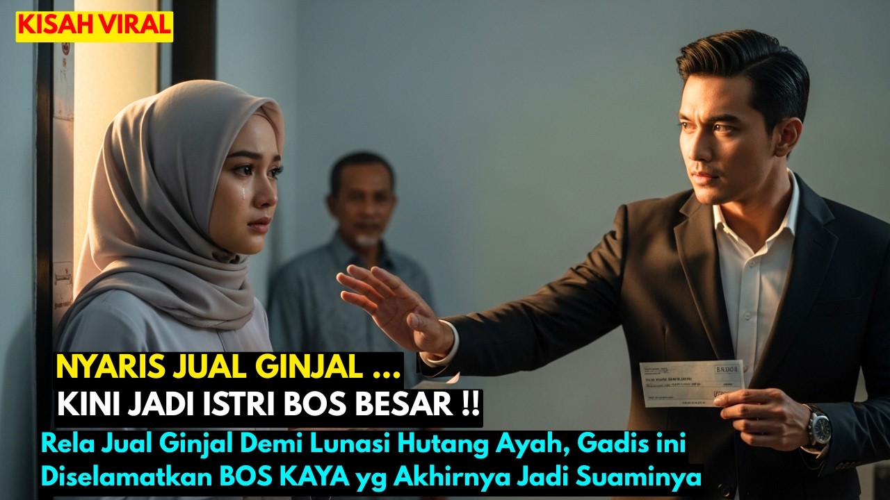Rela Jual Ginjal Demi Lunasi Hutang Ayah, Gadis ini Diselamatkan BOS KAYA yg Akhirnya Jadi Suaminya
