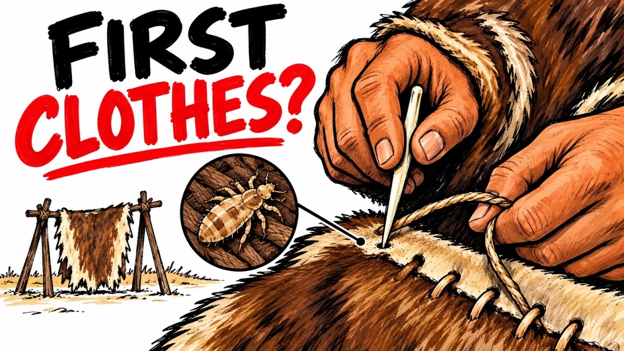 When did humans start wearing clothes and how did we know - YouTube